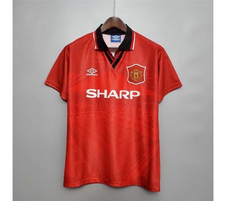 Manchester United 94/96 Home Red Soccer Jersey